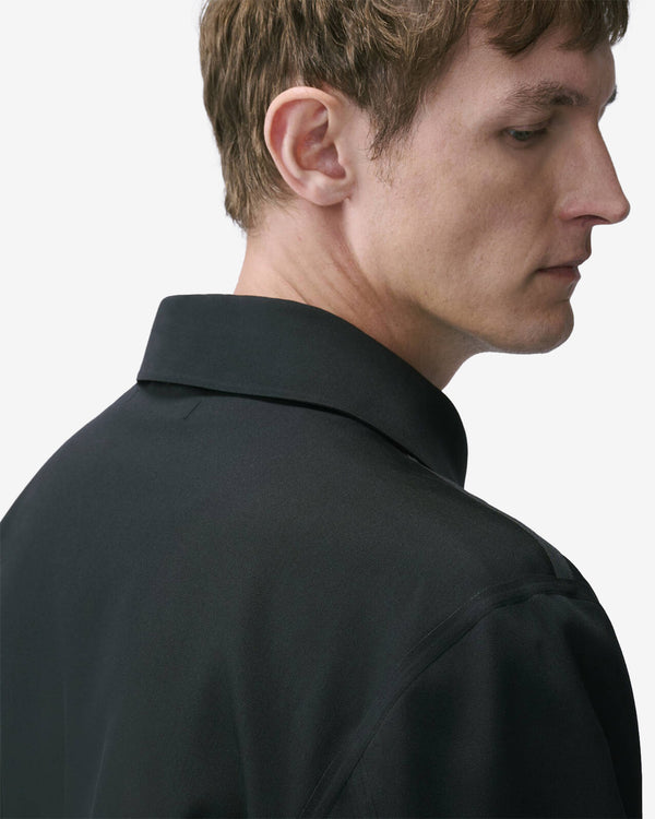 Massimo Osti - Men's Lana Termosaldata Overshirt - (Black)