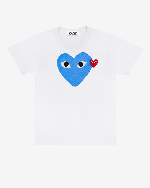 Play - Pastel Graphic Heart T-Shirt - (Blue)