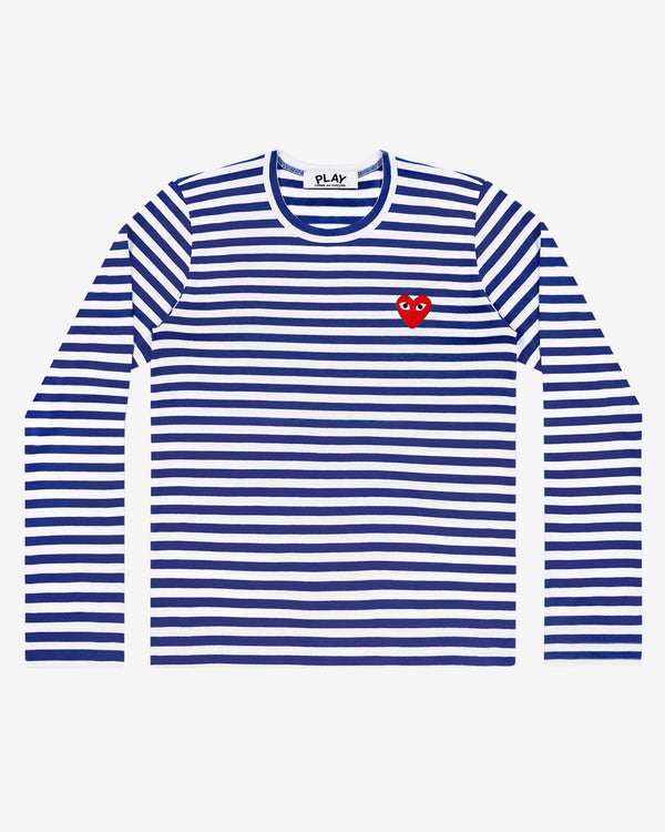 Play - Striped T-Shirt - (Navy/White)