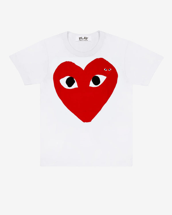 Play - Big Red Heart T-Shirt - (White)