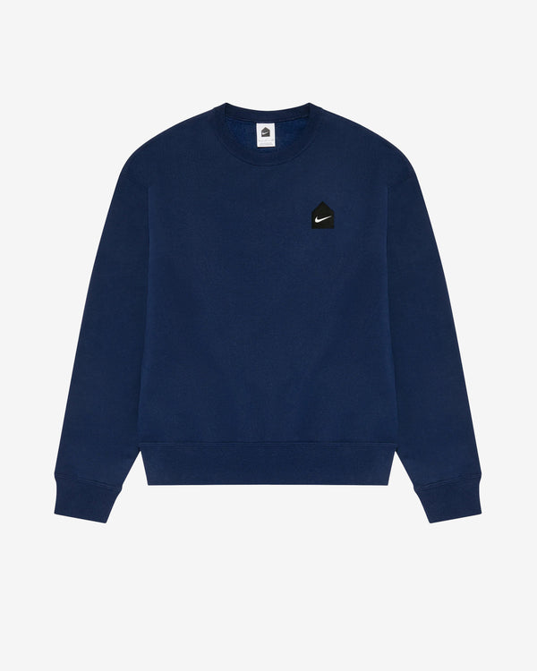 Nike - DSM Men's Fleece Crew Sweat - (Collegiate Blue)