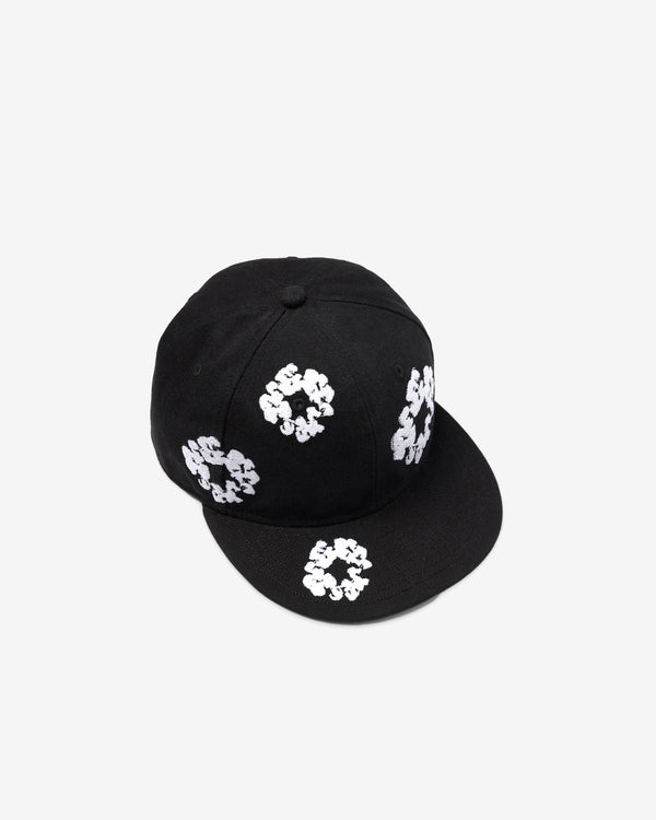 Denim Tears - Men's New Era Cotton Wreath 59/50 Fitted Cap - (Black)