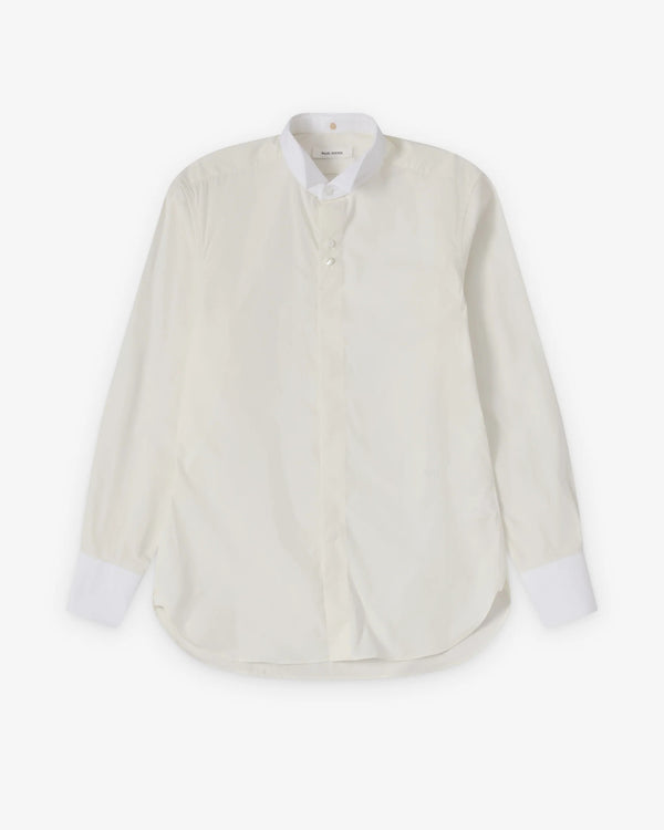 Wales Bonner - Men's Tone Dress Shirt - (Ivory/White)