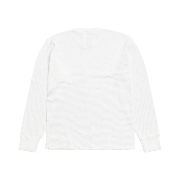 Stüssy - Men's Pigment Dyed Long Sleeve Thermal - (White)