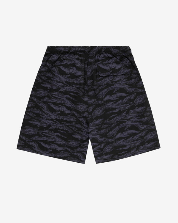 Fugazi - Men's Tiger Camo Swim Short - (Grey)