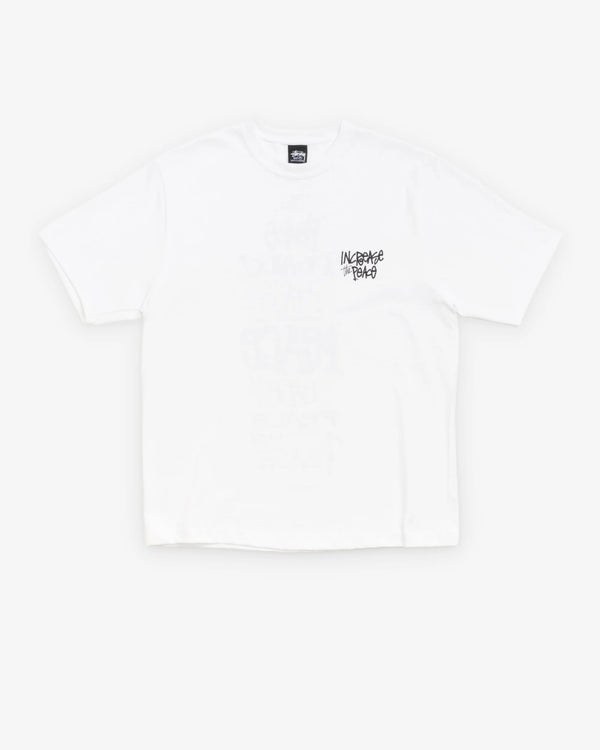 Stüssy - Men's Peace Increased Tee - (White)