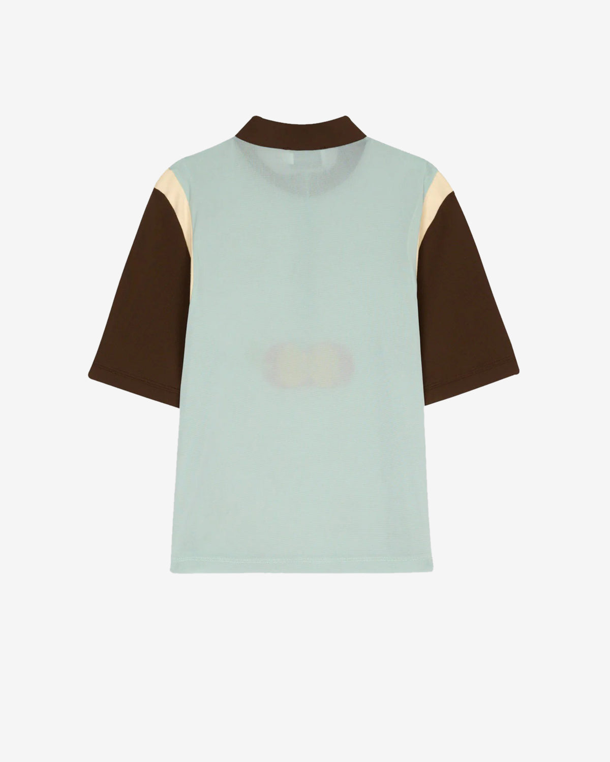 Brain Dead - Women's Coach Mesh Quarter Zip Top - (Light Green) view 2, Click to Zoom in