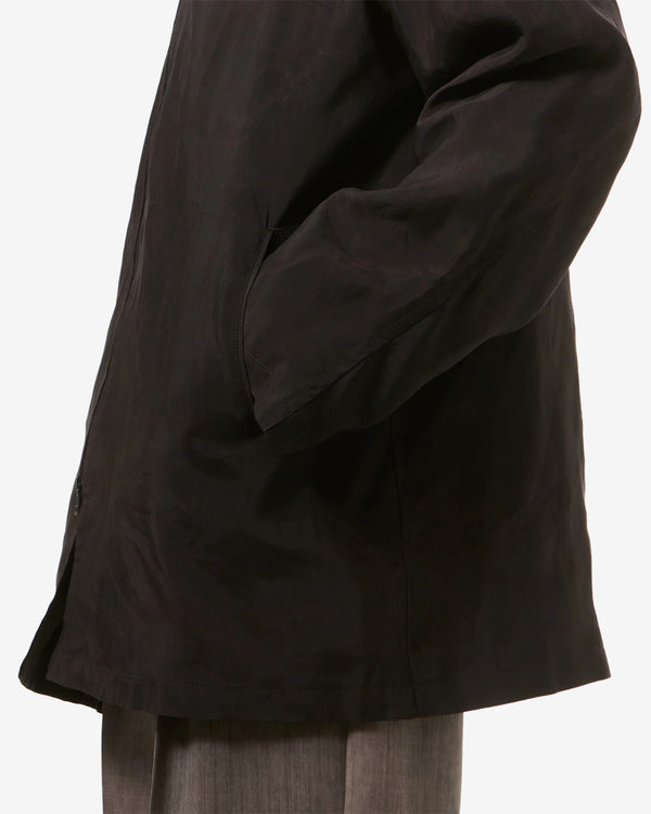 Our Legacy - Men's Tiller Jacket - (Root Brown Wax Dipped Cupro)