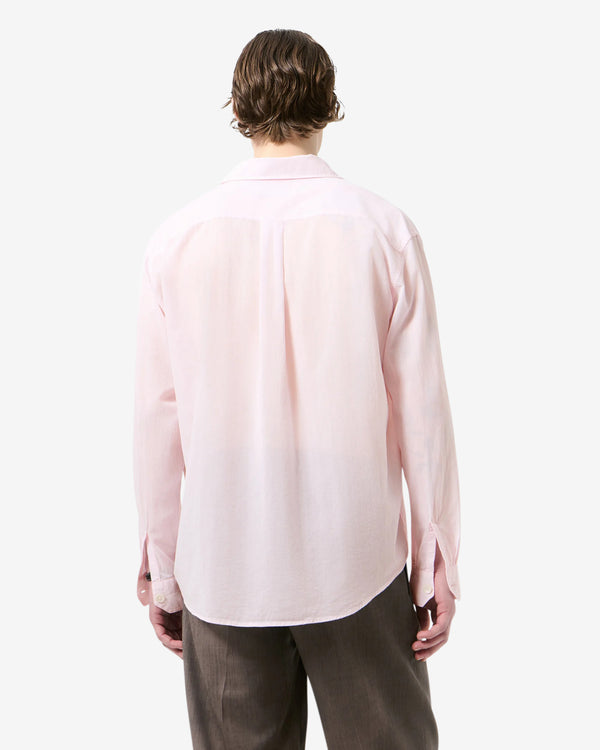 Our Legacy - Men's Beyond Shirt - (Hush Pink Pristine Voile)