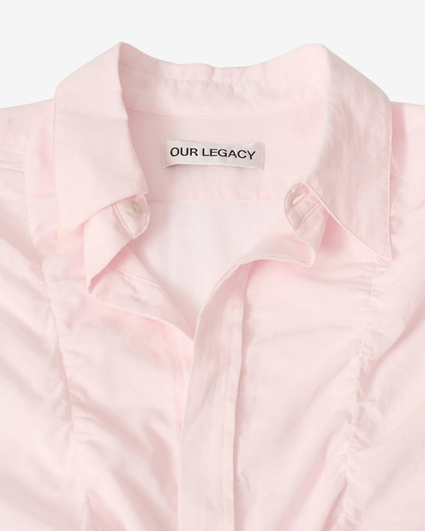 Our Legacy - Women's Jumble Shirt - (Hush Pink Pristine Voile)