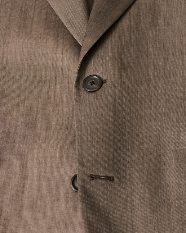 Our Legacy - Men's Classic Blazer - (Maltinto Umber Marl Wool)