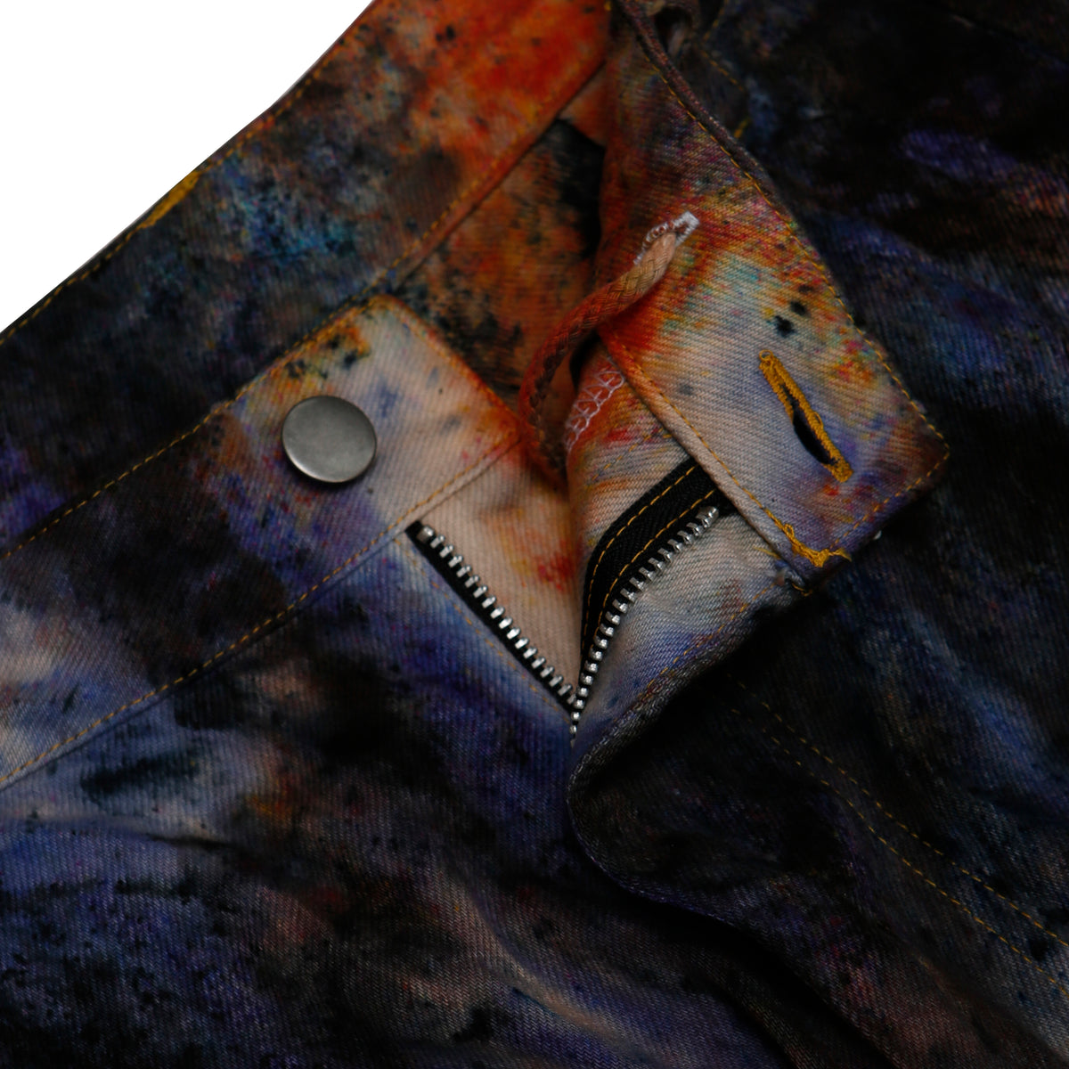 Loutre - Men's Utopia Jeans - (Tie-Dye) view 4, Click to Zoom in