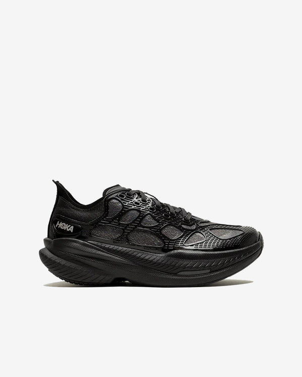 Hoka - Mach X Caged Sneakers - (Black/Midnight Blue)