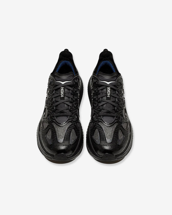 Hoka - Mach X Caged Sneakers - (Black/Midnight Blue)