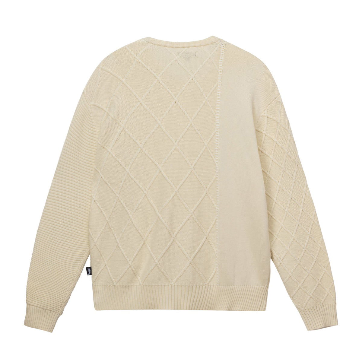 Stüssy - Patchwork Sweater - (Natural) view 2, Click to Zoom in