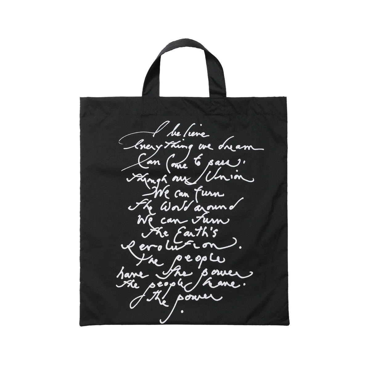 Switch Comme des Garçons - Patti Smith Tote - (Black) view 2, Click to Zoom in