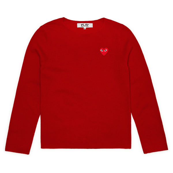 Play - Red Heart Crewneck Sweater - (Red)