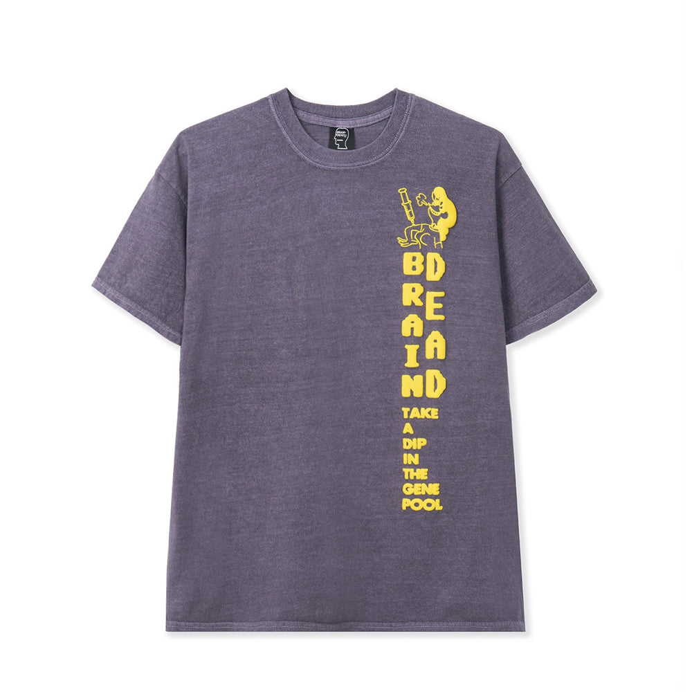 Brain Dead - Men's Gene Pool Short Sleeve Tee (Berry) view 1, Click to Zoom in