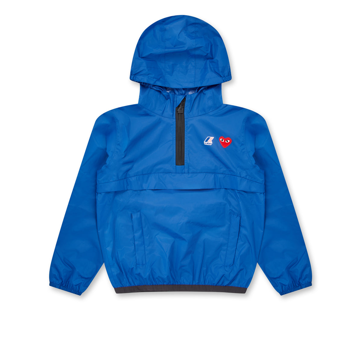 Play - Kid's K-Way Half Zip Jacket - (Blue) view 1, Click to Zoom in