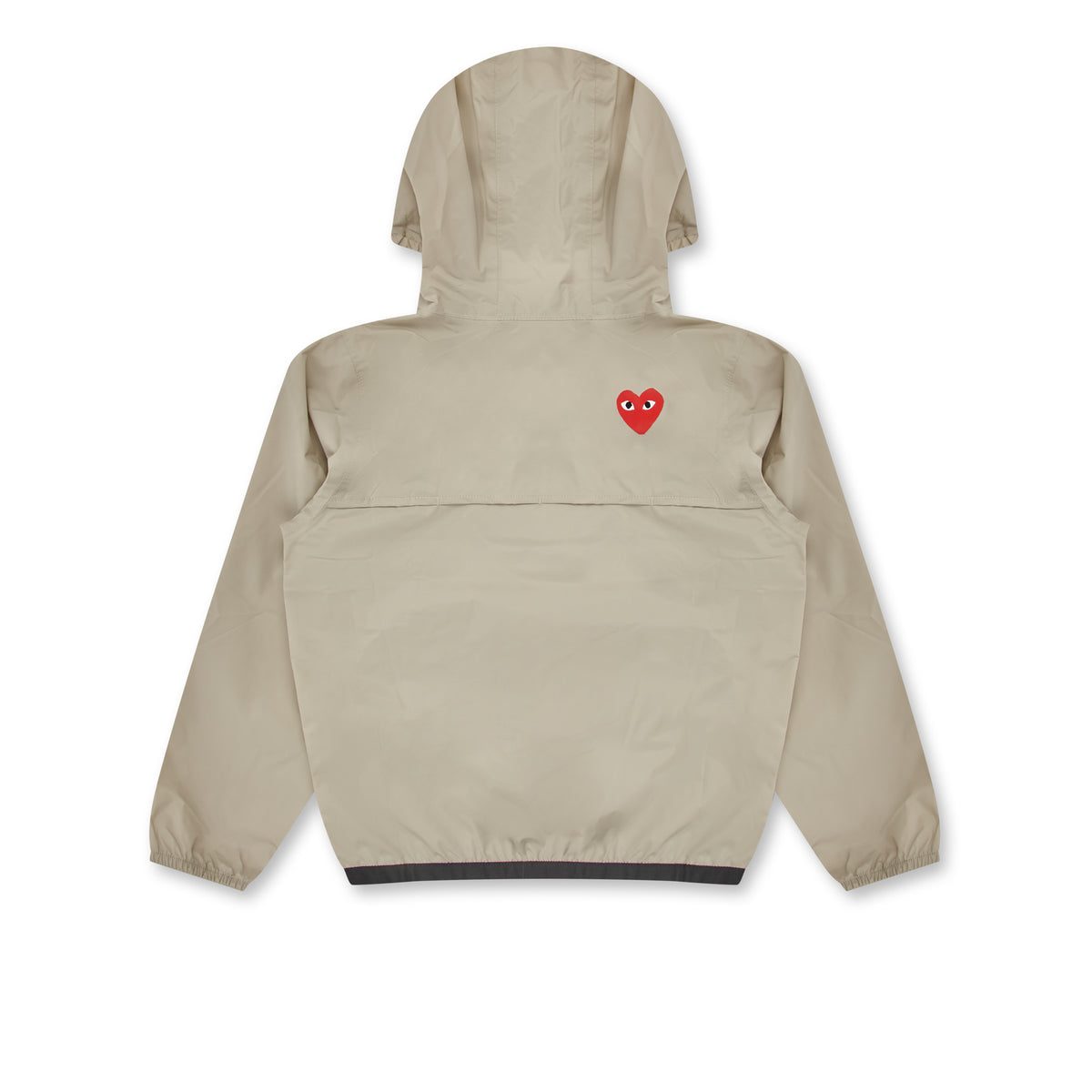 Play - Kid's K-Way Half Zip Jacket - (Beige) view 2, Click to Zoom in