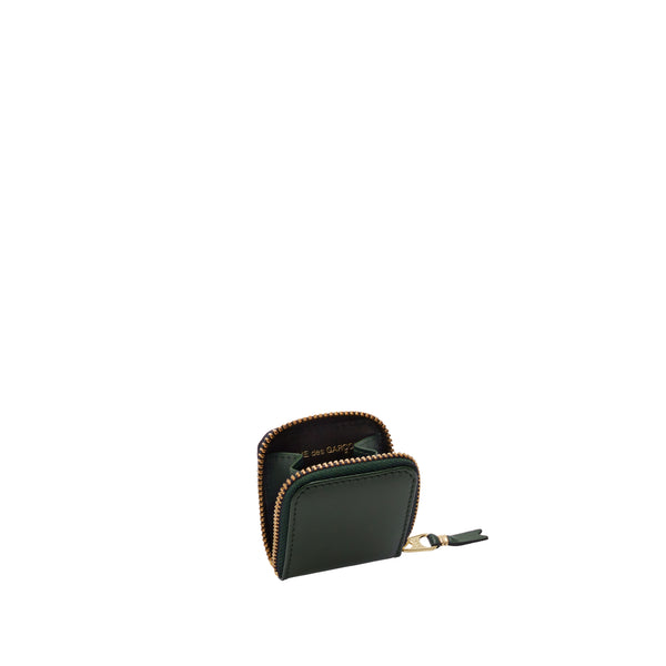 CDG Wallet - Classic Leather Micro Wallet - (Bottle Green SA4100)