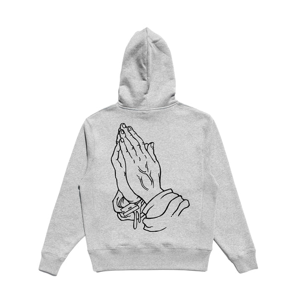 Ignored Prayers - OE Hands Hoodie - (Grey)