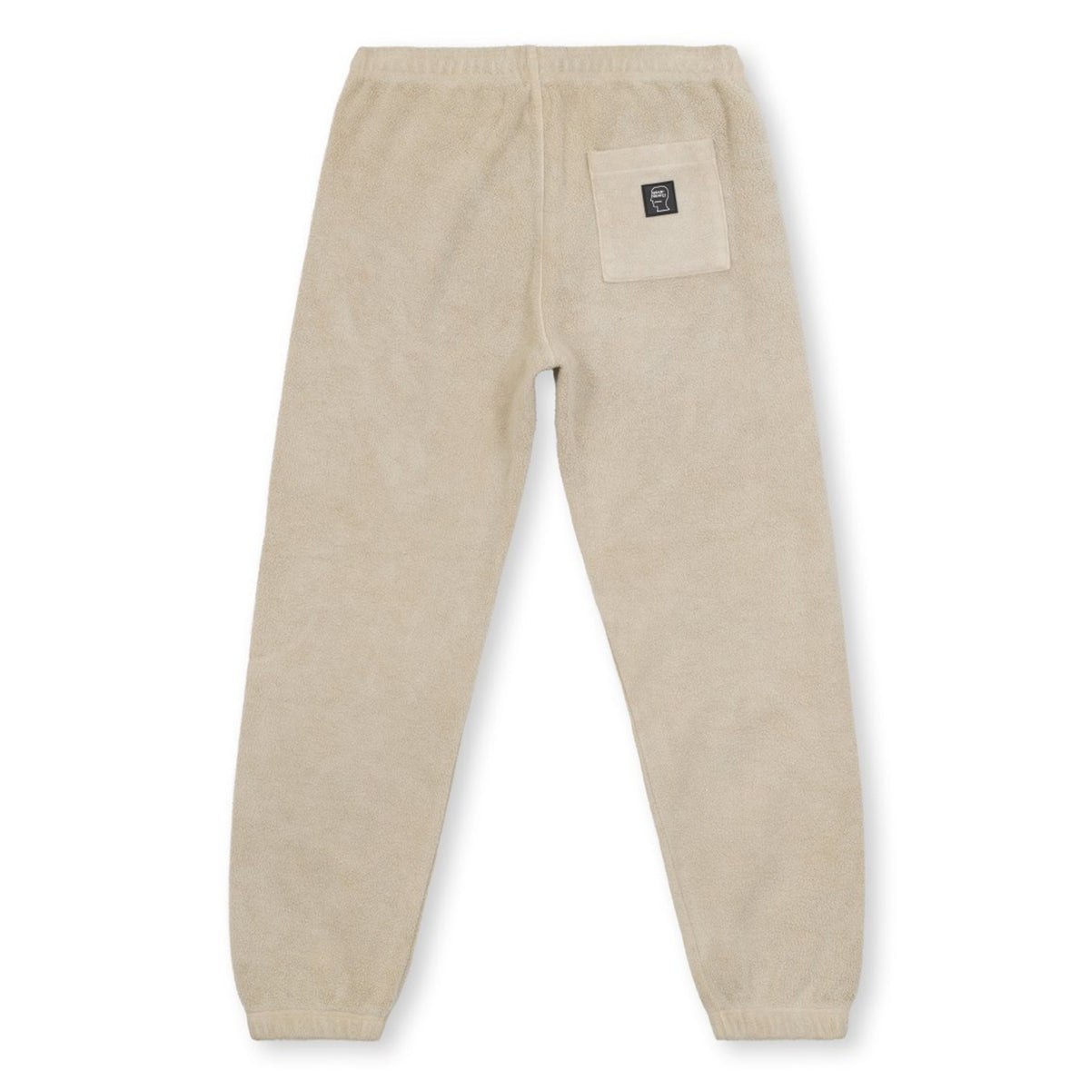 Brain Dead - Men's Slime Reverse Fleece Sweatpant (Natural) view 2, Click to Zoom in