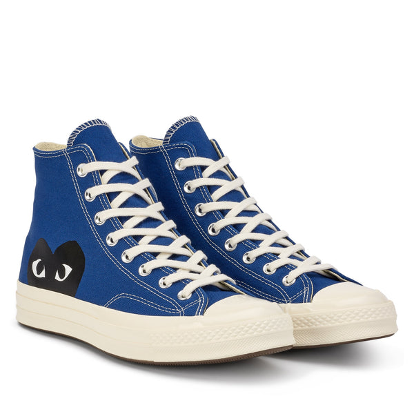 Play Converse - Black Heart Chuck Taylor All Star ’70 High Sneakers - (Blue)